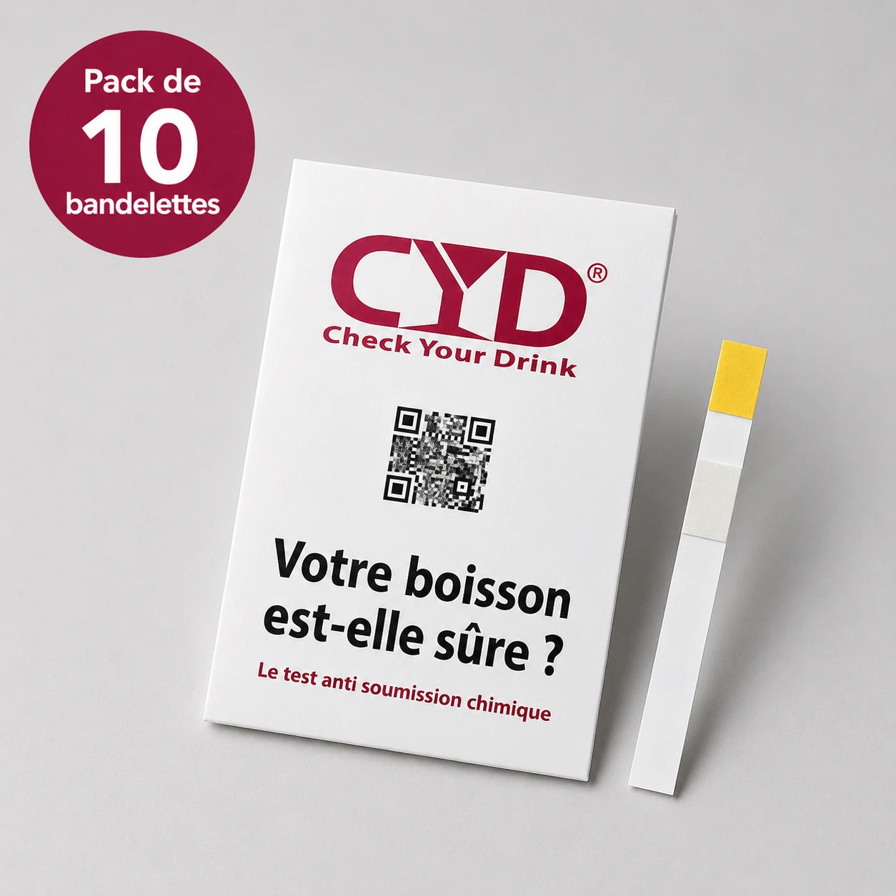 10 bandelettes CYD