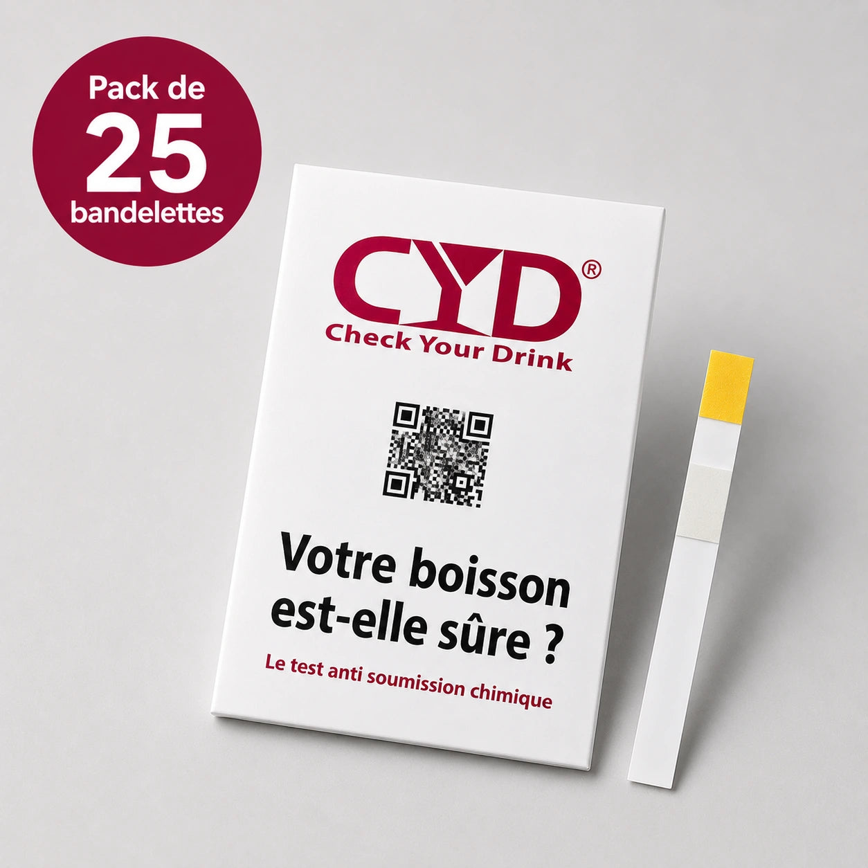 25 bandelettes CYD