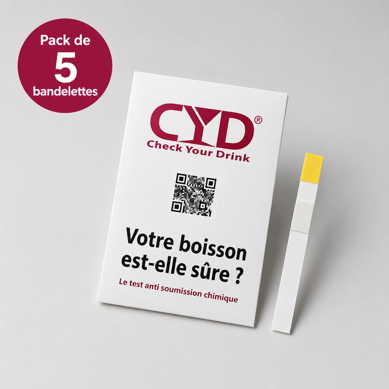 5 bandelettes CYD