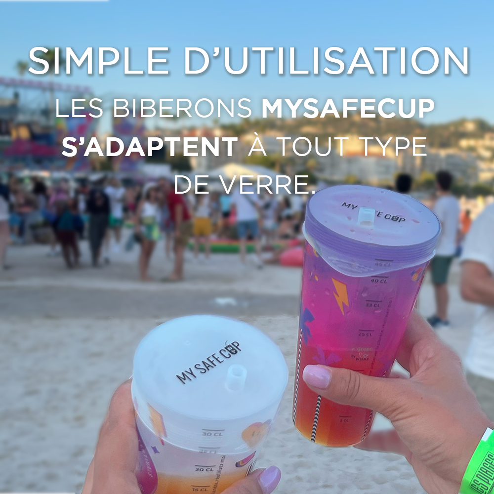 Capotes de verre simple utilisation