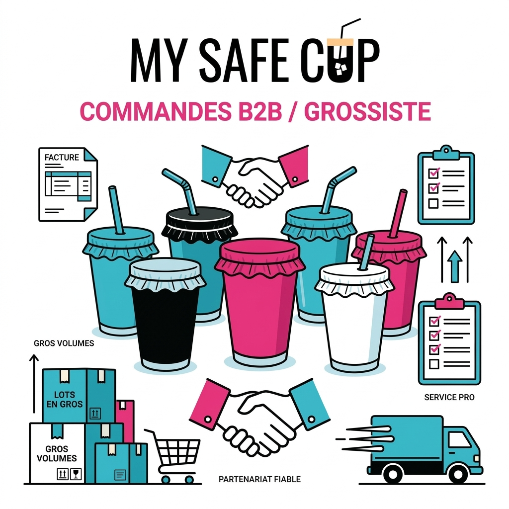 Commande B2B My Safe Cup
