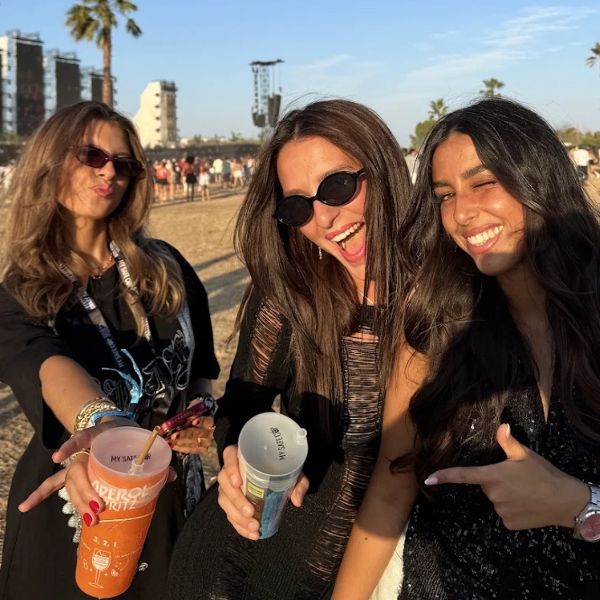 Capote de verre anti-drogue pour festivals