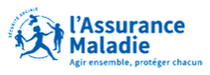 Logo de l'Assurance Maladie, partenaire de prévention de My Safe Cup