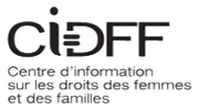 Logo du CIDFF, Centre d'information sur les droits des femmes et des familles, partenaire de My Safe Cup