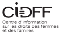 Logo du CIDFF, Centre d'information sur les droits des femmes et des familles, partenaire de My Safe Cup