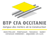 Logo du BTP CFA Occitanie, partenaire de My Safe Cup