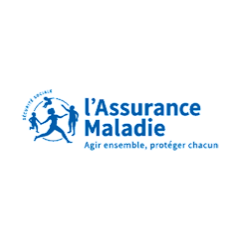 Logo de l'Assurance Maladie, partenaire de prévention de My Safe Cup