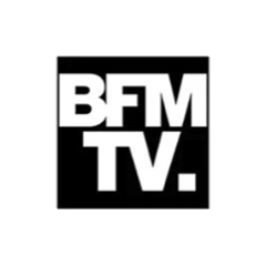 Logo de BFM TV, média ayant parlé de My Safe Cup