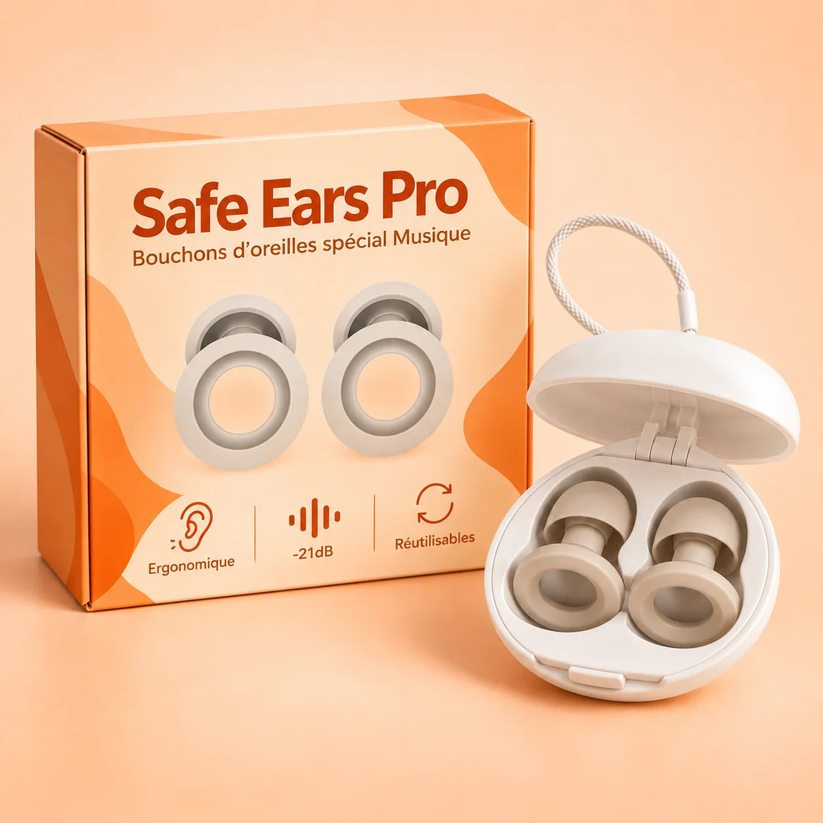 Bouchons d'oreilles Safe Ears Pro